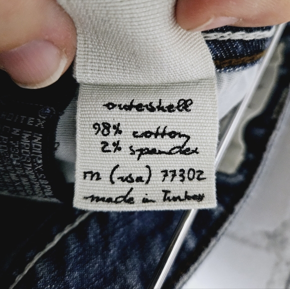 ZARA | embellished pocket mid rise slim-straight tall/long jeans - Picture 8 of 10